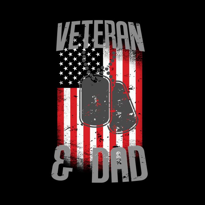 Have Two Titles Veteran And Dad I Rock Them Both 16oz Travel Tumbler