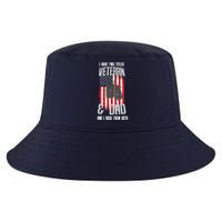 Have Two Titles Veteran And Dad I Rock Them Both Cool Comfort Performance Bucket Hat
