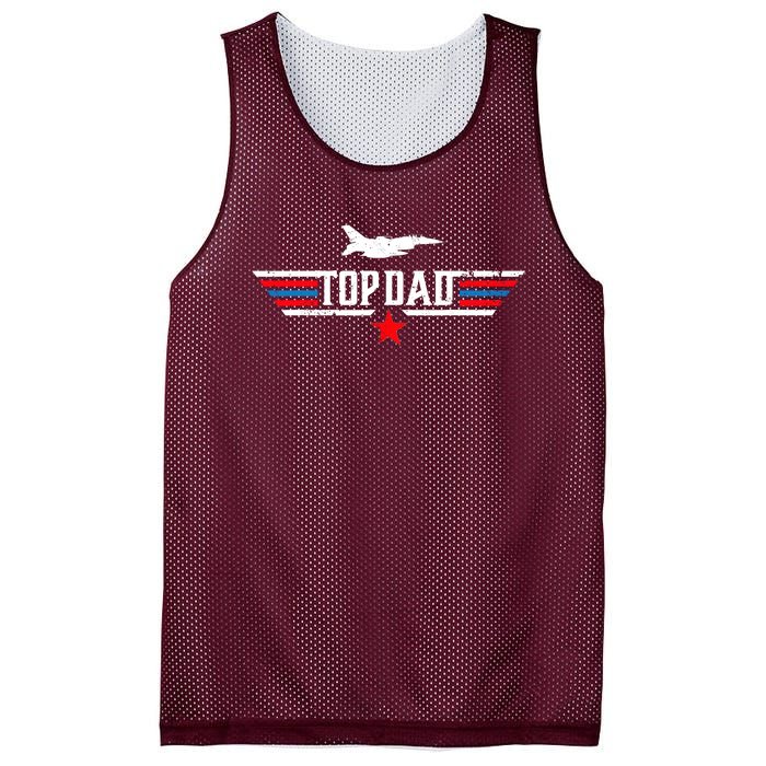 Vintage Top Dad Top Movie Gun Jet Fathers Day Birthday Mesh Reversible Basketball Jersey Tank