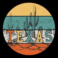 VIntage Texas Desert Cactus Emblem Baby Bodysuit