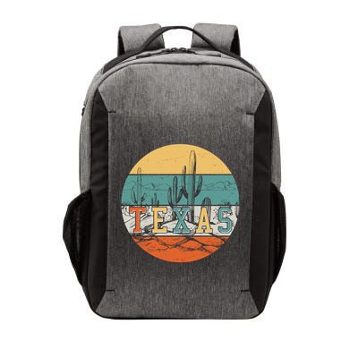 VIntage Texas Desert Cactus Emblem Vector Backpack
