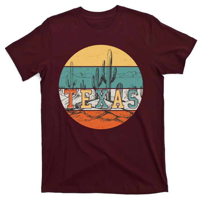 VIntage Texas Desert Cactus Emblem T-Shirt