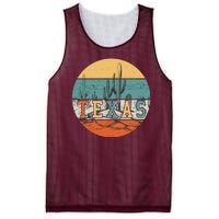 VIntage Texas Desert Cactus Emblem Mesh Reversible Basketball Jersey Tank