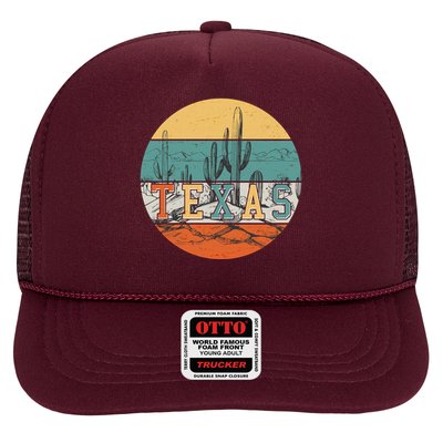 VIntage Texas Desert Cactus Emblem Trucker Hat