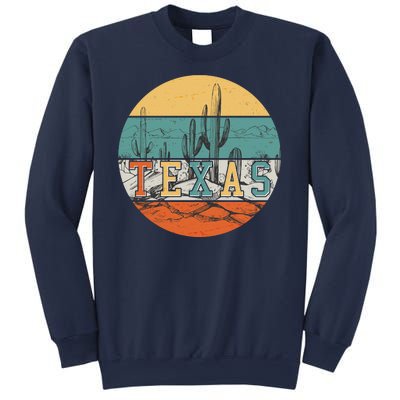 VIntage Texas Desert Cactus Emblem Sweatshirt