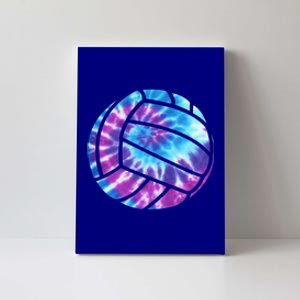 Volleyball Tie Dye Blue Purple Canvas