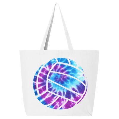 Volleyball Tie Dye Blue Purple 25L Jumbo Tote