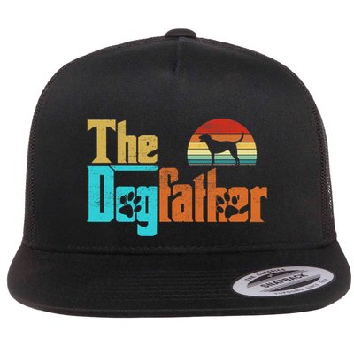 Vintage The Dogfather Goldador Dog Owner Flatbill Hat