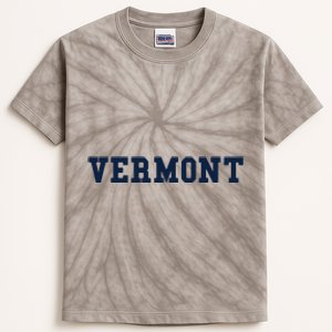 Vermont Throwback Design Classic Kids Tie-Dye T-Shirt