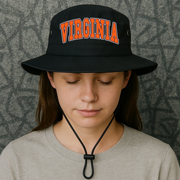 Virginia Throwback Design Classic Bucket Hat