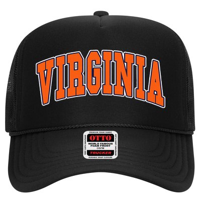 Virginia Throwback Design Classic Trucker Hat