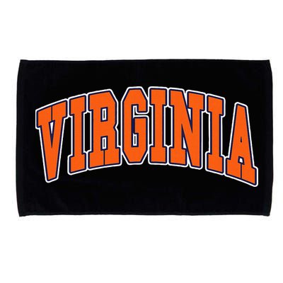 Virginia Throwback Design Classic Microfiber Hand Towel