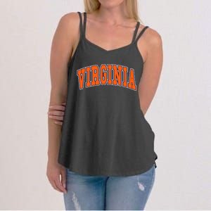 Virginia Throwback Design Classic Women's Strappy Tank