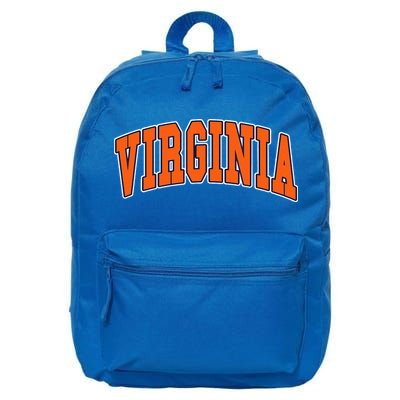 Virginia Throwback Design Classic 16 in Basic Backpack