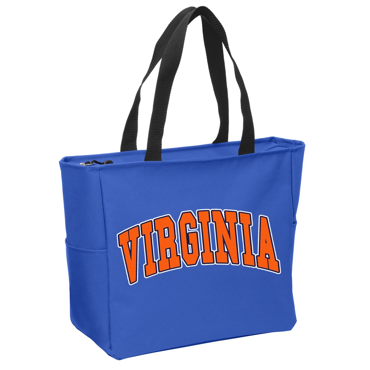 Virginia Throwback Design Classic Zip Tote Bag