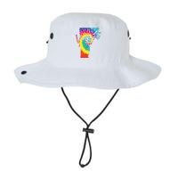 Vermont Tie Dye State Map Pride Hippie Vintage Retro Legacy Cool Fit Booney Bucket Hat