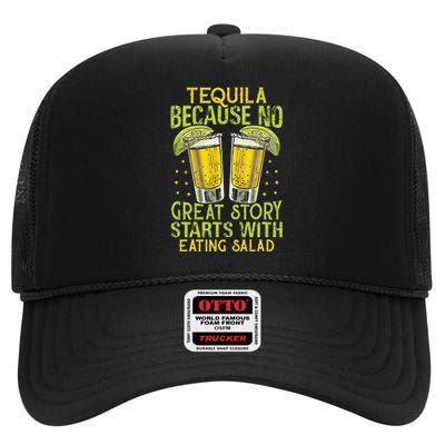 Vintage Tequila Drinkers Liquor Collections Drinking Buddy  High Crown Mesh Back Trucker Hat