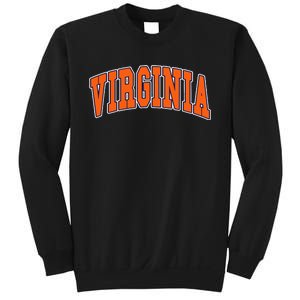 Virginia Throwback Design Classic Sweatshirt