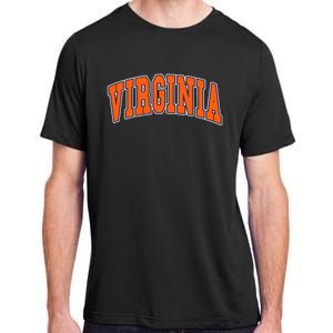 Virginia Throwback Design Classic Adult ChromaSoft Performance T-Shirt