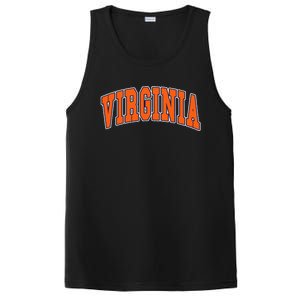 Virginia Throwback Design Classic PosiCharge Competitor Tank