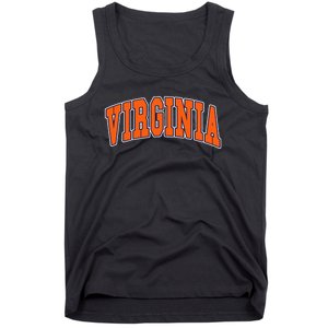 Virginia Throwback Design Classic Tank Top