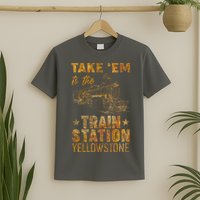 Vintage Take Em To The Train Station T-Shirt