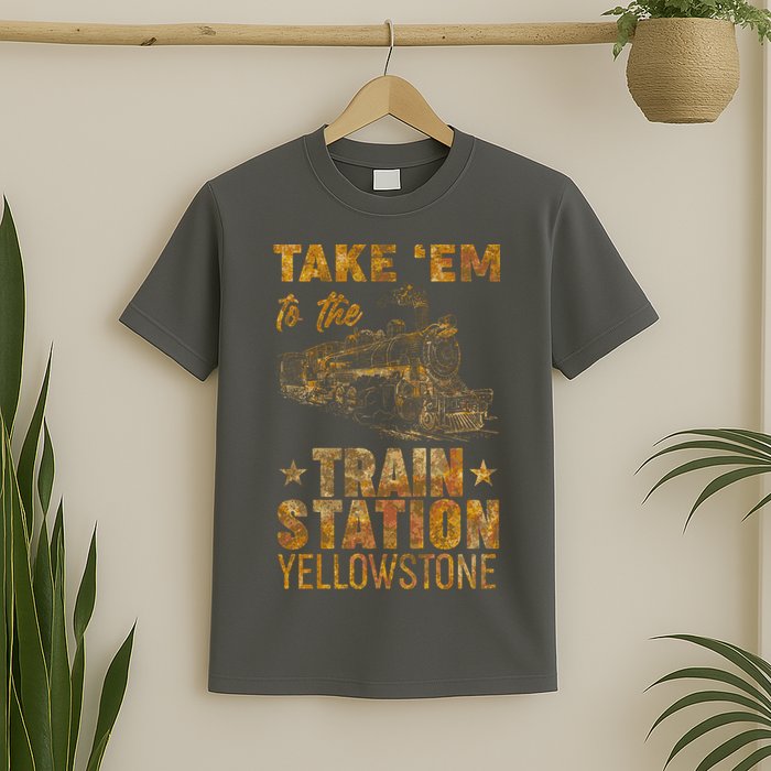 Vintage Take Em To The Train Station T-Shirt