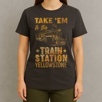 Vintage Take Em To The Train Station T-Shirt