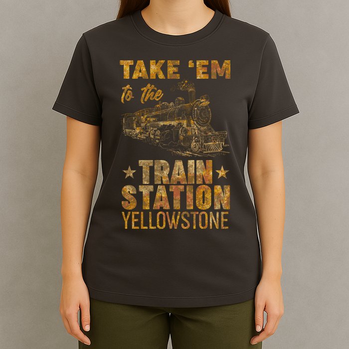 Vintage Take Em To The Train Station T-Shirt