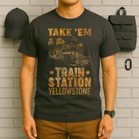 Vintage Take Em To The Train Station T-Shirt