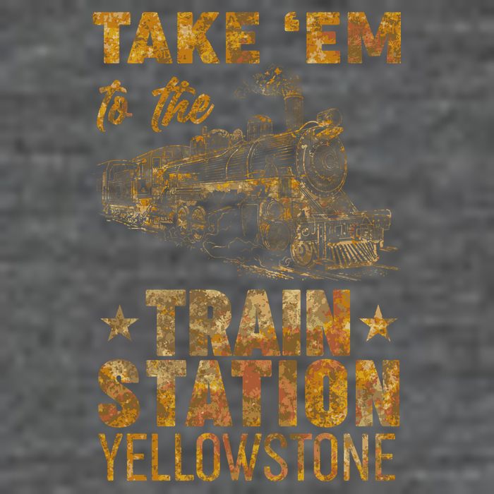 Vintage Take Em To The Train Station T-Shirt