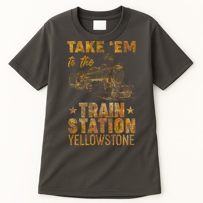 Vintage Take Em To The Train Station Tall T-Shirt