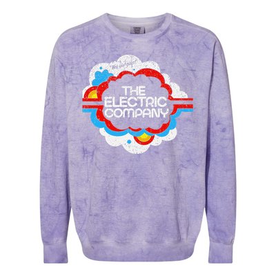 Vintage The Electric Company Colorblast Crewneck Sweatshirt