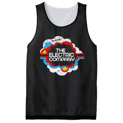 Vintage The Electric Company Mesh Reversible Basketball Jersey Tank