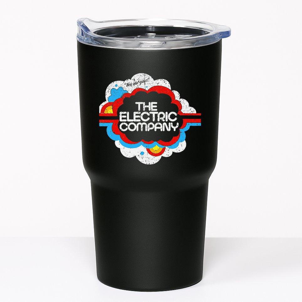 Vintage The Electric Company Tumbler