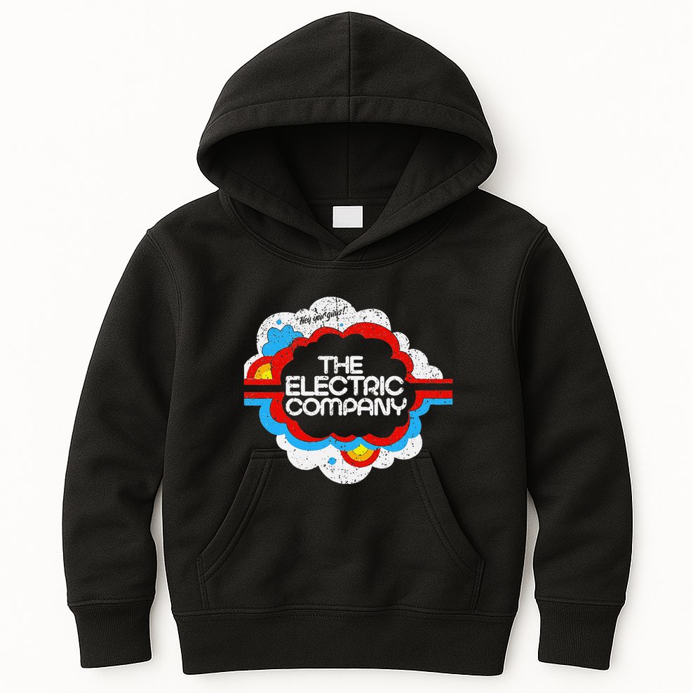 Vintage The Electric Company Kids Hoodie