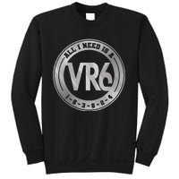 Vr6 Turbo Engine 1 5 3 6 2 4 Car Tuning Six Cylinder Vr6 Sweatshirt