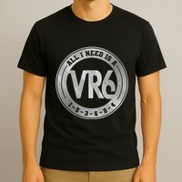 Vr6 Turbo Engine 1 5 3 6 2 4 Car Tuning Six Cylinder Vr6 T-Shirt