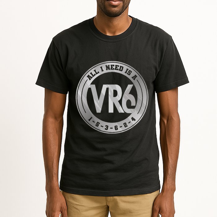 Vr6 Turbo Engine 1 5 3 6 2 4 Car Tuning Six Cylinder Vr6 Tall T-Shirt
