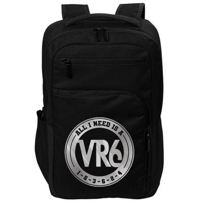Vr6 Turbo Engine 1 5 3 6 2 4 Car Tuning Six Cylinder Vr6 Impact Tech Backpack
