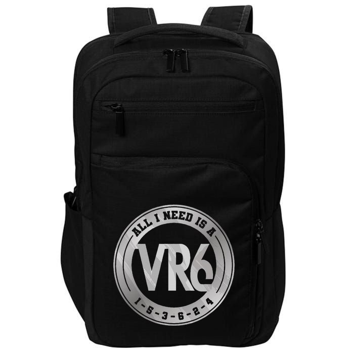 Vr6 Turbo Engine 1 5 3 6 2 4 Car Tuning Six Cylinder Vr6 Impact Tech Backpack