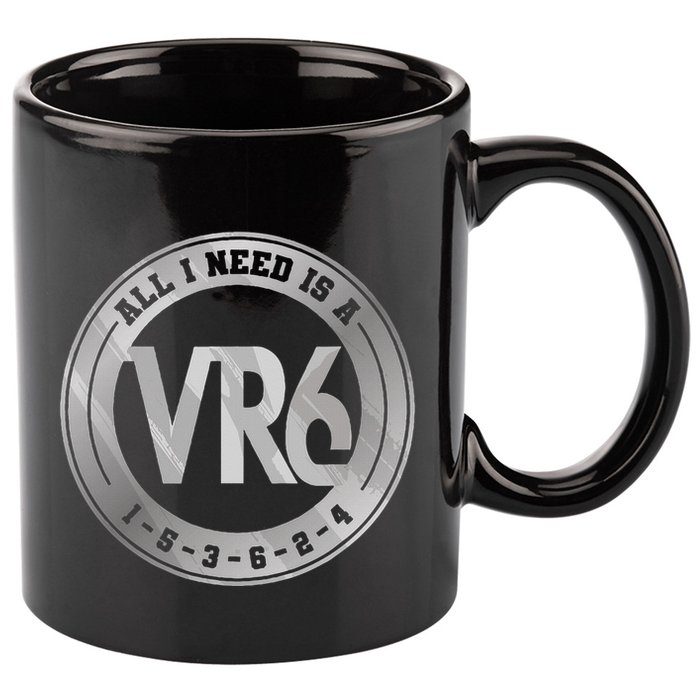 Vr6 Turbo Engine 1 5 3 6 2 4 Car Tuning Six Cylinder Vr6 11oz C Handle Ceramic Mug