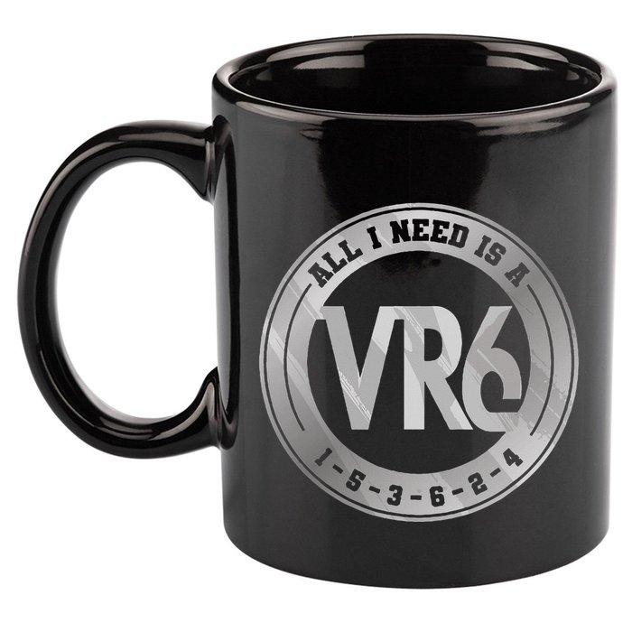 Vr6 Turbo Engine 1 5 3 6 2 4 Car Tuning Six Cylinder Vr6 11oz C Handle Ceramic Mug