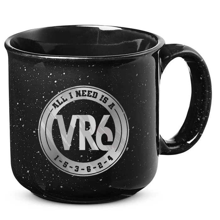 Vr6 Turbo Engine 1 5 3 6 2 4 Car Tuning Six Cylinder Vr6 15oz Campfire Ceramic Mug