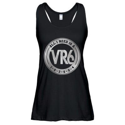 Vr6 Turbo Engine 1 5 3 6 2 4 Car Tuning Six Cylinder Vr6 Ladies Essential Flowy Tank