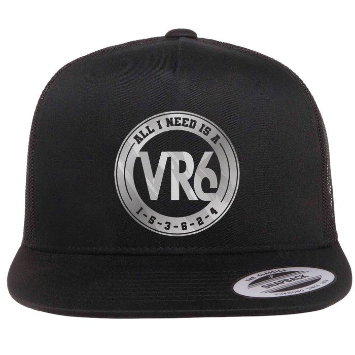 Vr6 Turbo Engine 1 5 3 6 2 4 Car Tuning Six Cylinder Vr6 Flatbill Hat
