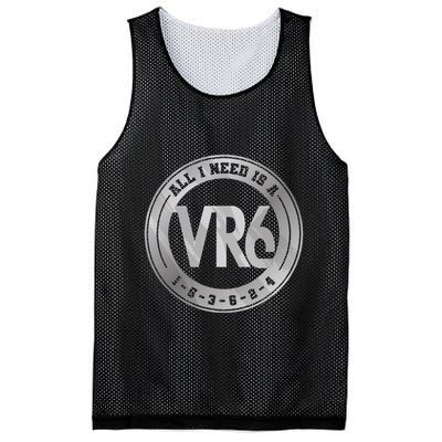Vr6 Turbo Engine 1 5 3 6 2 4 Car Tuning Six Cylinder Vr6 Mesh Reversible Basketball Jersey Tank