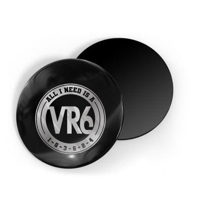 Vr6 Turbo Engine 1 5 3 6 2 4 Car Tuning Six Cylinder Vr6 Magnet