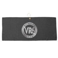 Vr6 Turbo Engine 1 5 3 6 2 4 Car Tuning Six Cylinder Vr6 Large Microfiber Waffle Golf Towel