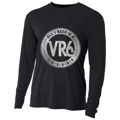 Vr6 Turbo Engine 1 5 3 6 2 4 Car Tuning Six Cylinder Vr6 Cooling Performance Long Sleeve Crew